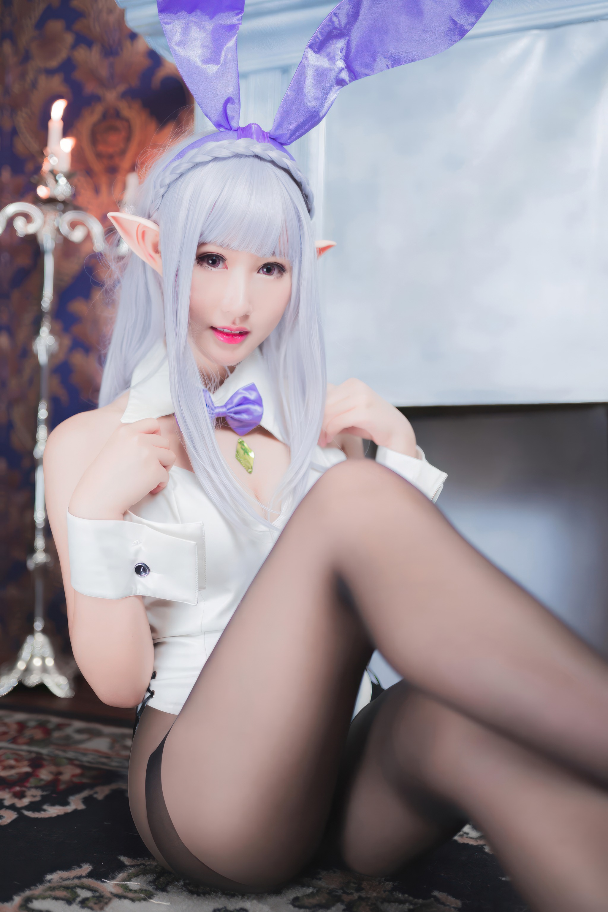 图片[1]-羽生三未 – NO.035 从零开始的异世界生活 艾米莉亚兔女郎[22P]-XikXak